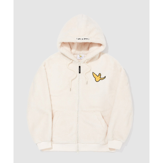 WHAT IT ISNT  ANGEL FLUFFY HDIE ZIP UP