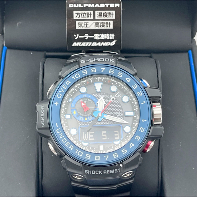 G-SHOCK - G-SHOCK ガルフマスター GWN-1000B-1BJF トリプルセンサーの ...