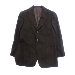 エルメネジルドゼニア(Ermenegildo Zegna)のエルメネジルドゼニア 3Bジャケット ピュアキャメル カシミヤ L【AFB40】(その他)