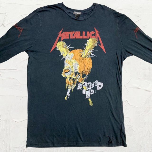 KBP ビンテージ   黒 METALLICA　メタリカ　バンド ロン　T メンズのトップス(Tシャツ/カットソー(七分/長袖))の商品写真