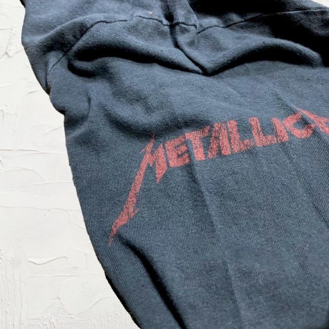 KBP ビンテージ   黒 METALLICA　メタリカ　バンド ロン　T メンズのトップス(Tシャツ/カットソー(七分/長袖))の商品写真