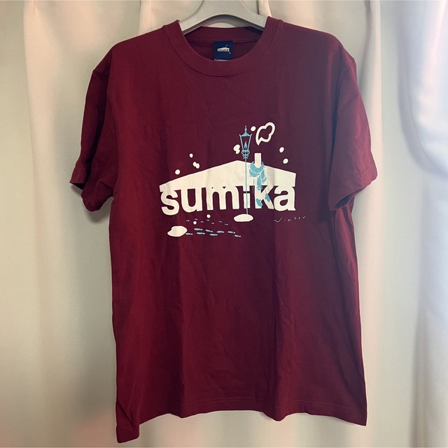 UnitedAthle(ユナイテッドアスレ)のsumika winterTシャツ2018 バーガンディー Mサイズ エンタメ/ホビーのタレントグッズ(ミュージシャン)の商品写真