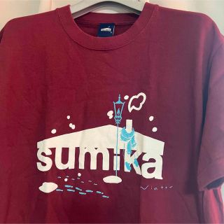 ユナイテッドアスレ(UnitedAthle)のsumika winterTシャツ2018 バーガンディー Mサイズ(ミュージシャン)