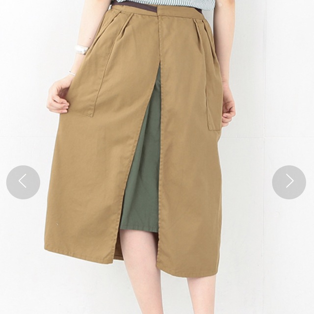 NAPRON／APRON SKIRT レディースのスカート(ひざ丈スカート)の商品写真