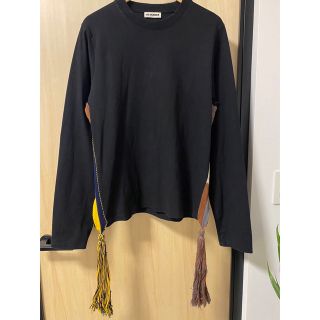 ジルサンダー(Jil Sander)のJIL SANDER ジルサンダー  ロンT サイドタッセル(Tシャツ/カットソー(七分/長袖))