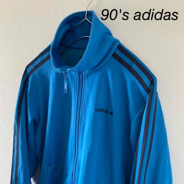 レアカラー90'sadidasアディダストラックジャケットジャージメンズ長袖m