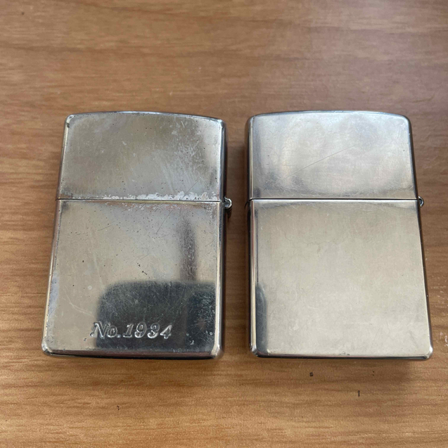 ZIPPO(ジッポー)のZIPPO 2個セット メンズのファッション小物(タバコグッズ)の商品写真