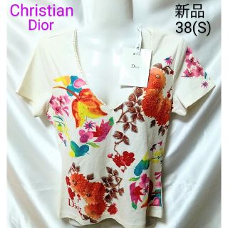 ディオール(Christian Dior) Tシャツ(レディース/半袖)(花柄)の通販
