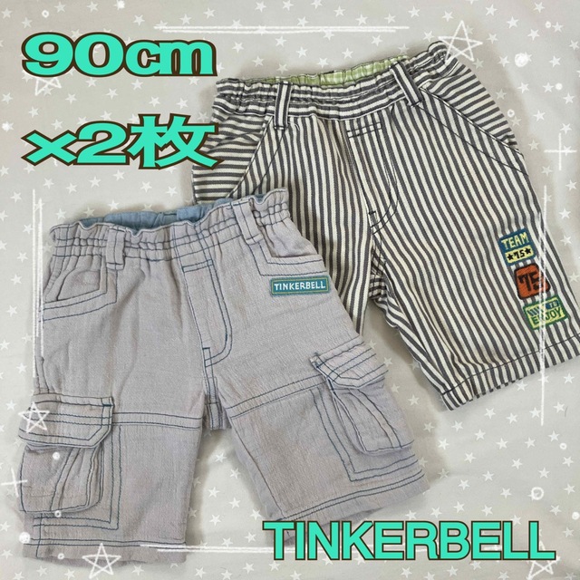 TINKERBELL(ティンカーベル)のTBハーフパンツ キッズ/ベビー/マタニティのキッズ服男の子用(90cm~)(パンツ/スパッツ)の商品写真