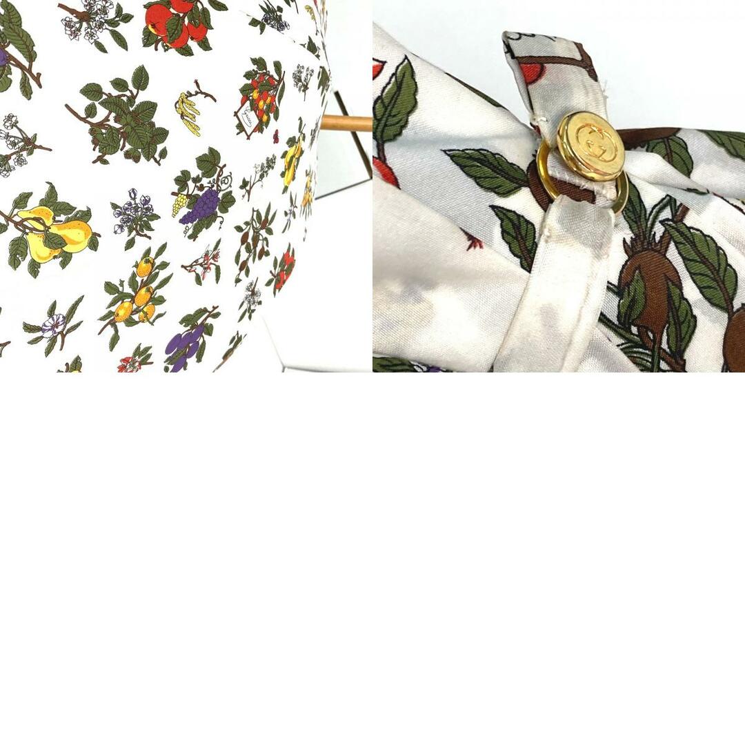 GUCCI - グッチ GUCCI 総柄 果物 フルーツ ヴィンテージ GG 長傘 GUCCI - グッチ GUCCI 総柄 果物 フルーツ ヴィンテージ GG 長傘