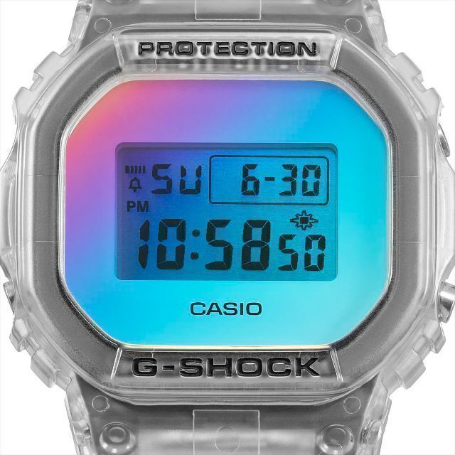 新品 G-SHOCK Gショック DW-5600SRS-7JF レインボー蒸着 オンライン