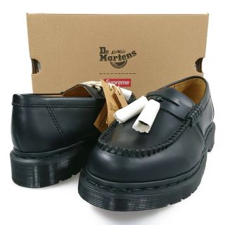 シュプリーム(Supreme)のSUPREME×DR. MARTENS ドクターマーチン 23SS Penton Tassel Loafer ローファー シューズ ブラック サイズUS7=25cm 正規品 / 30786(ドレス/ビジネス)