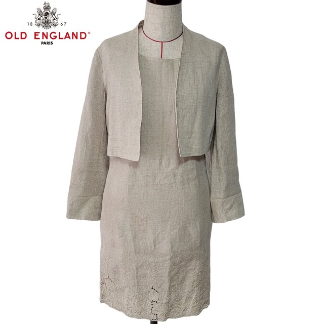 【美品】◆希少◆オールドイングランド OLD ENGLAND リネンセットアップ