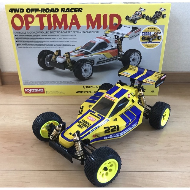 新品!完成品!】京商 ターボオプティマミッド 復刻版!の通販 by 新品!完成品!】京商 ターボオプティマミッド 復刻版!の通販 by