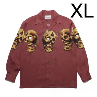 WACKO MARIA - XLサイズ wackomaria 56 tattoo studio 長袖 アロハの