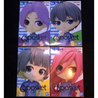 バンダイ(BANDAI)の【ブルーロック】Qposket フィギュア レアカラー 4種セット(アニメ/ゲーム)