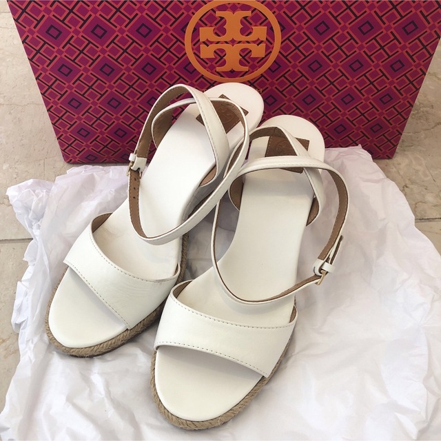 TORY BURCH ウェッジソールサンダル　6.5