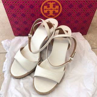 トリーバーチ(Tory Burch)のTORY BURCH ウェッジソールサンダル　6.5(サンダル)