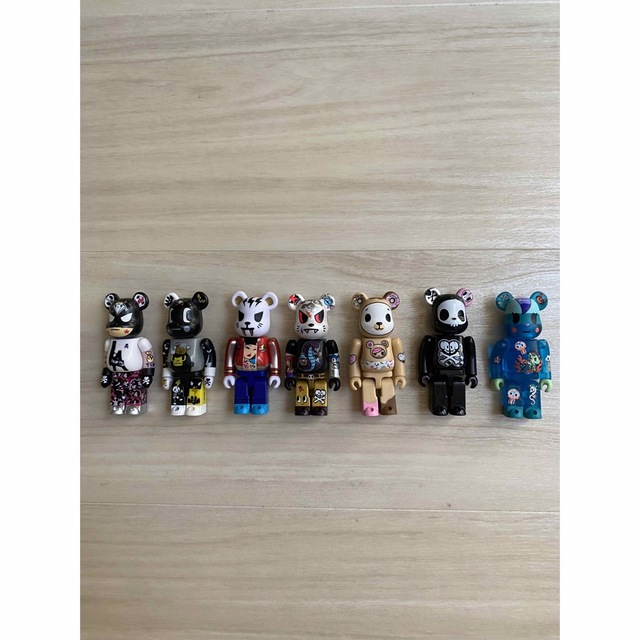 Be@rbrick tokidoki 7 セット 100%フィギュア