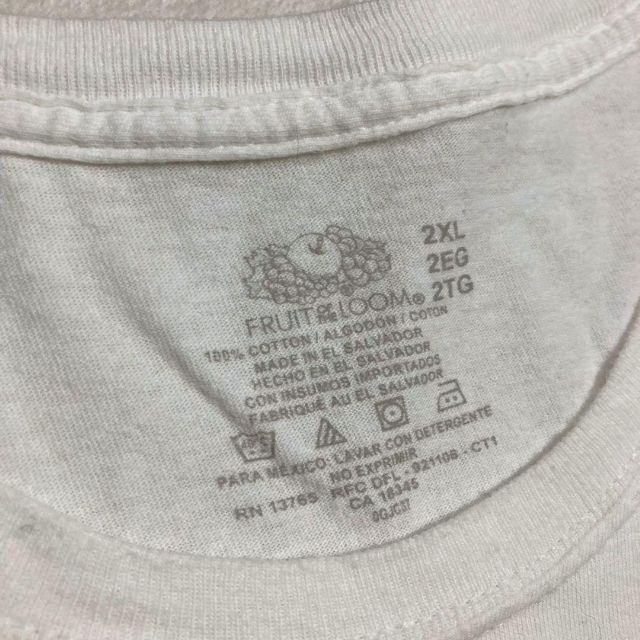KBI FRUIT ビンテージ  白 テレタビーズ　懐　アニメ　キャラ Tシャツ メンズのトップス(Tシャツ/カットソー(半袖/袖なし))の商品写真