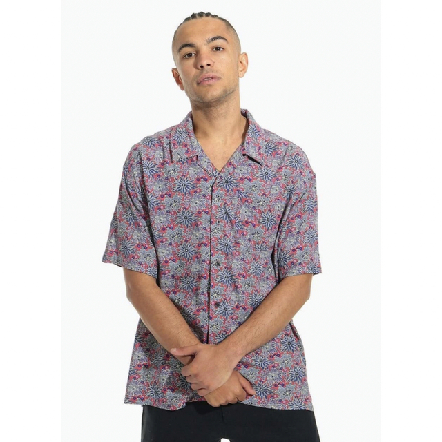 Mサイズ STUSSY FLORAL PRINT SHIRT ステューシー - シャツ