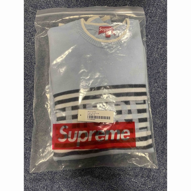 LサイズSupreme Chest Stripe Sweater 2020SS