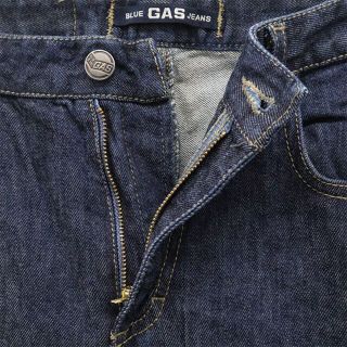 【未使用タグ付き】GAS　ガス　ジーンズ　デニムパンツ　ワッペン　レディース