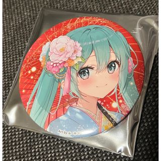 初音ミク　ラッキー缶バッジBOX はんなり京都　和服散歩　等身(キャラクターグッズ)