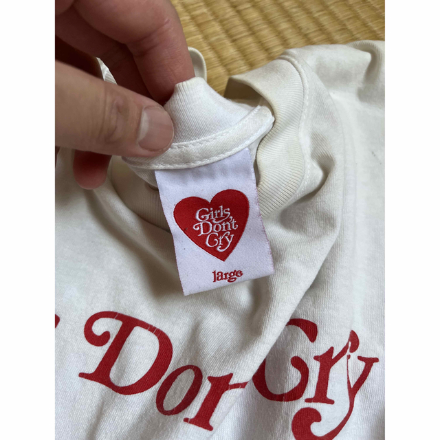 Girls Don't Cry(ガールズドントクライ)のgirl's don't cry ロンT human made メンズのトップス(Tシャツ/カットソー(七分/長袖))の商品写真