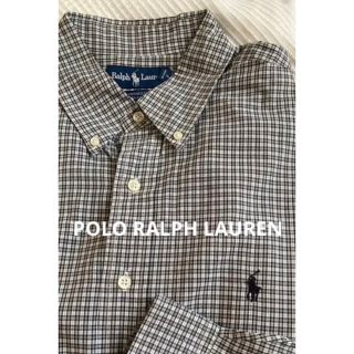 ポロラルフローレン(POLO RALPH LAUREN)のPOLO ラルフローレン　シャツ　チェックシャツ　大きめサイズ　米国購入　(シャツ/ブラウス(長袖/七分))