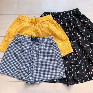 ユニクロ(UNIQLO)の女の子 パンツ 120 まとめ売り(パンツ/スパッツ)