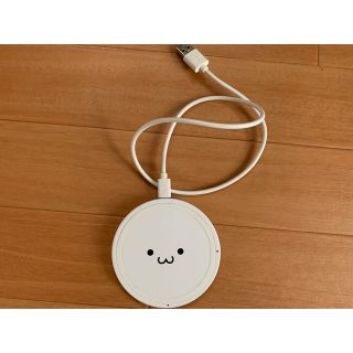 エレコム(ELECOM)のELECOM Qi規格対応ワイヤレス充電器（5W） W-QA03WF(バッテリー/充電器)