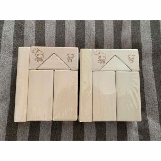 ニシマツヤ(西松屋)の西松屋　つみき５個セット×２セット(積み木/ブロック)