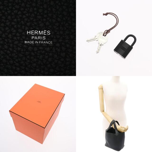 Hermes(エルメス)のエルメス  ピコタンロック PM モノクローム ハンドバッグ 黒 レディースのバッグ(ハンドバッグ)の商品写真