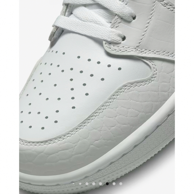 Nike Air Jordan 1 Low Golf White クロコダイル