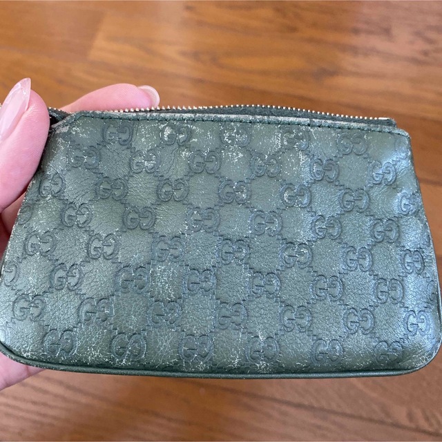 GUCCI マイクログッチ シグネチャー コインケース キーケース 小銭入れ