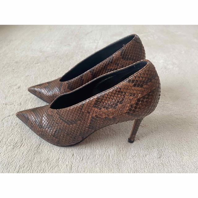 CELINE フィービー パンプス ブラウン35.5 品質満点! www.fasf.edu.br