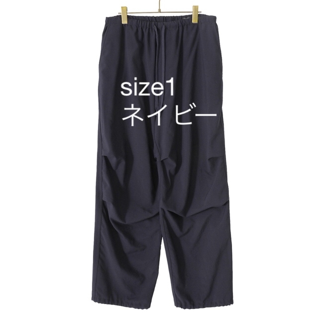 新品未使用 23ss comoli ウールニータックパンツ size 1 カタログ