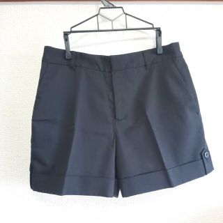 オフオン(OFUON)のOFUON ショートパンツ 黒(ショートパンツ)