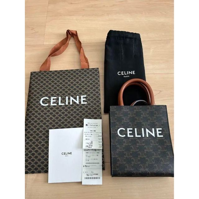 ミニ バーティカル トリオンフ キャンバス CELINE カバ www