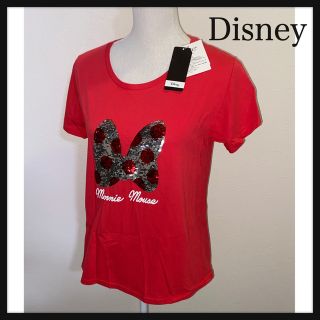 ディズニー(Disney)の【タグ付き新品 LL】DisneyキラキラミニーちゃんTシャツ(Tシャツ(半袖/袖なし))