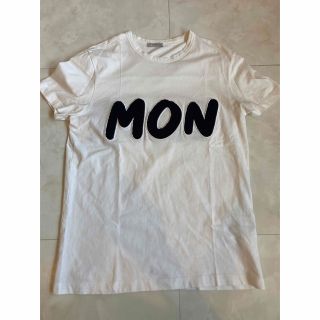 モンクレール(MONCLER)のMONCLER Tシャツ パイル生地　モンクレール 半袖　サイズM(Tシャツ/カットソー(半袖/袖なし))