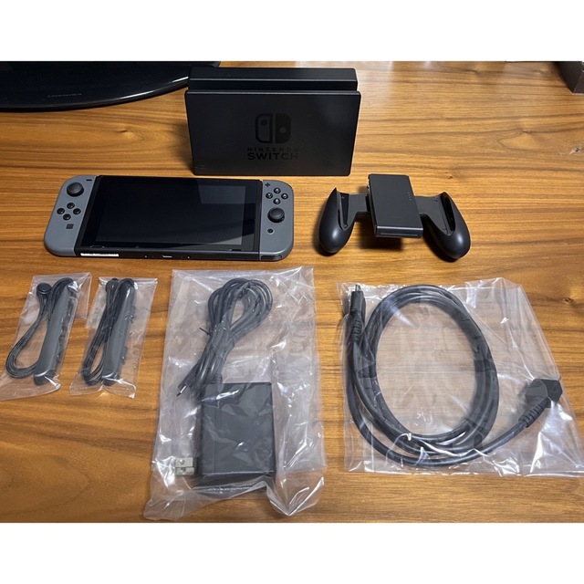 【セット商品】Nintendo Switch JOY-CON グレー 本体