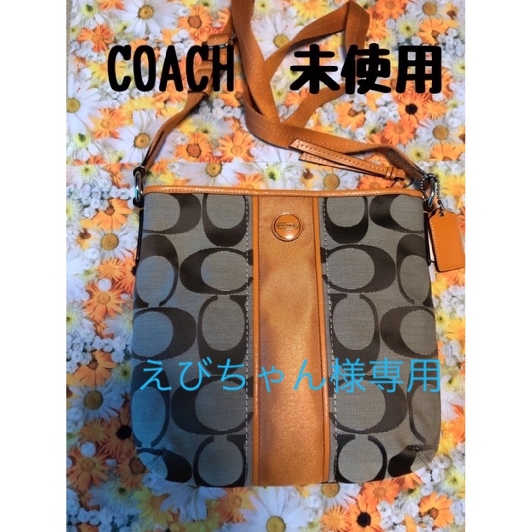 COACH(コーチ)のCOACHシグネチャー ショルダーバック 未使用 レディースのバッグ(ショルダーバッグ)の商品写真