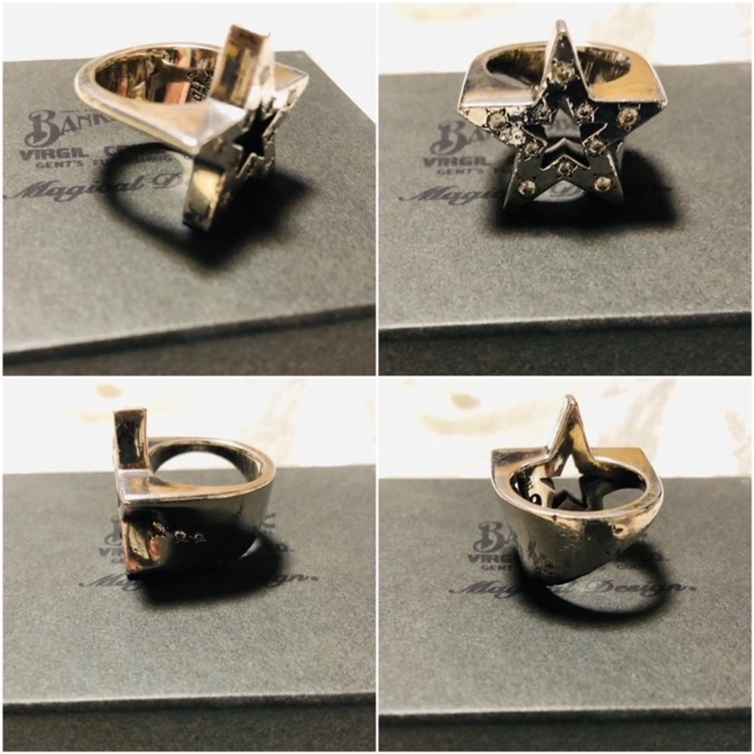 BANKROBBER(バンクロバー)の激レア BANKROBBER バンクローバー STAR BRIGHT RING メンズのアクセサリー(リング(指輪))の商品写真