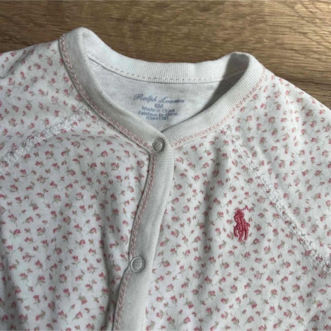 Ralph Lauren(ラルフローレン)のラルフローレン　ロンパース キッズ/ベビー/マタニティのベビー服(~85cm)(カバーオール)の商品写真