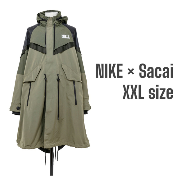 NIKE × Sacai Trench Jacket サカイ ナイキ コート L