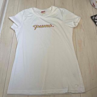 プーマ(PUMA)の♥︎PUMA 白Tシャツ　M♥︎(Tシャツ(半袖/袖なし))