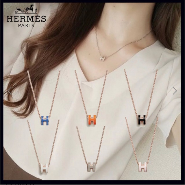 エルメス　HERMES　ポップアッシュ　ネックレス　アクセサリー　新品　未使用