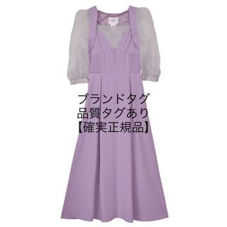 アメリヴィンテージ(Ameri VINTAGE)のCLIONE SLEEVE DRESS アメリヴィンテージ ameri ドレス(ロングドレス)